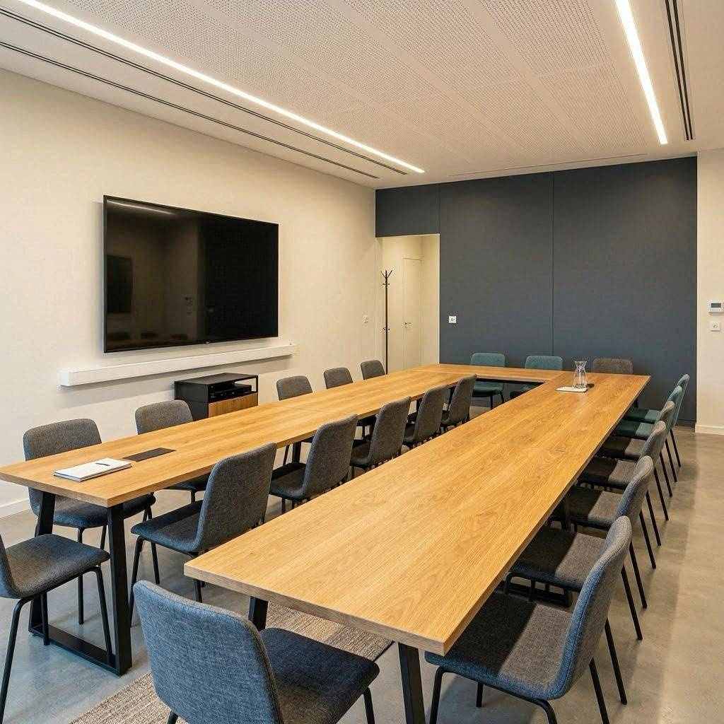 设施管理组处理写字楼办公视频会议隔音时怎样兼顾新旧流程并行的临时需求